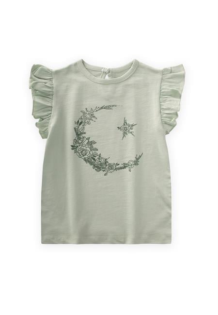 Baskılı T-Shırt 2-8 Yaş Su Yeşili