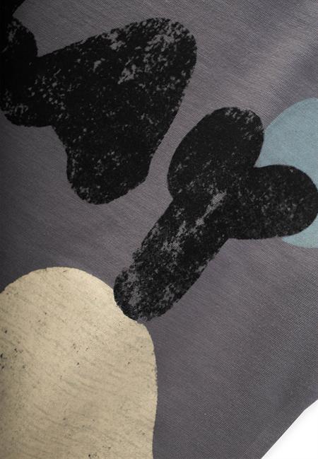 Play Baskılı T-Shırt 2-6 Yaş Gri