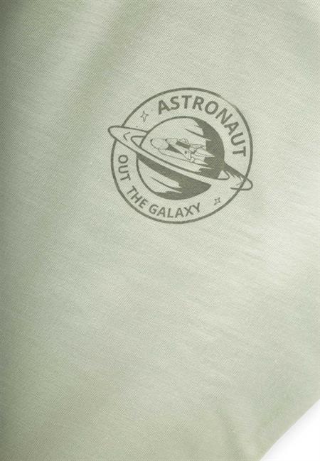 Astranot Baskılı T-Shırt 2-10 Yaş Su Yeşili