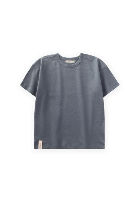 Basic T-Shırt 1-10 Yaş Gri