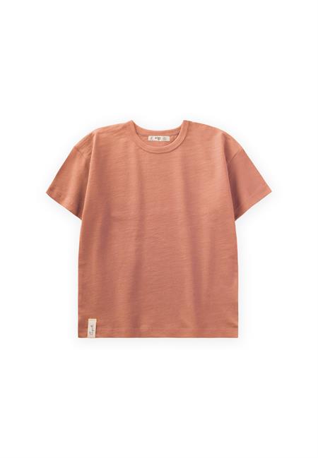Basic T-Shırt 1-10 Yaş Turuncu