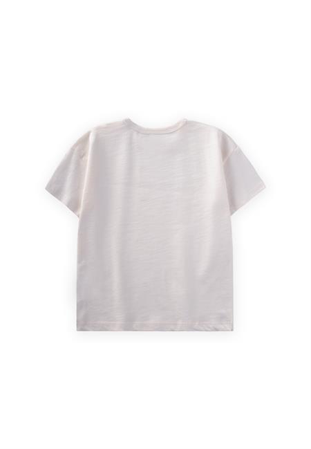 Basic T-Shırt 1-10 Yaş arası Kırık Beyaz