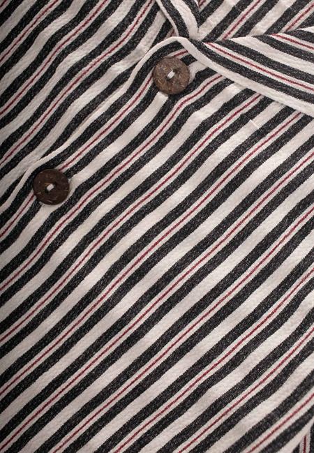 Gofre Gömlek Kapri Takım 2-10 Yaş Siyah