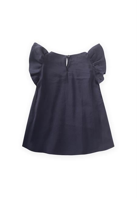 Pilikaşe Bluz 2-8 Yaş Lacivert