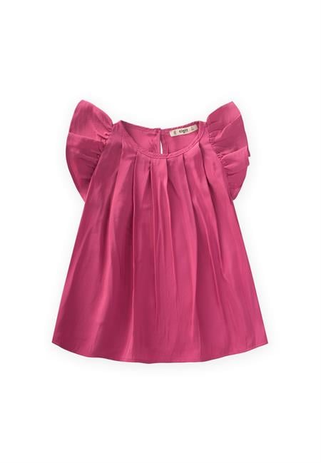 Pilikaşe Bluz 2-8 Yaş Fuşya