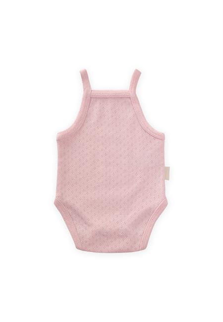 Klimalı Askılı Zıbın 0-3 Yaş PEMBE