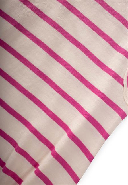 Çizgili Zıbın 0-3 Yaş FUŞYA ÇİZGİLİ