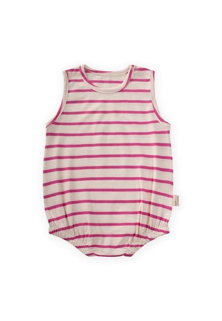 Çizgili Zıbın 0-3 Yaş FUŞYA ÇİZGİLİ