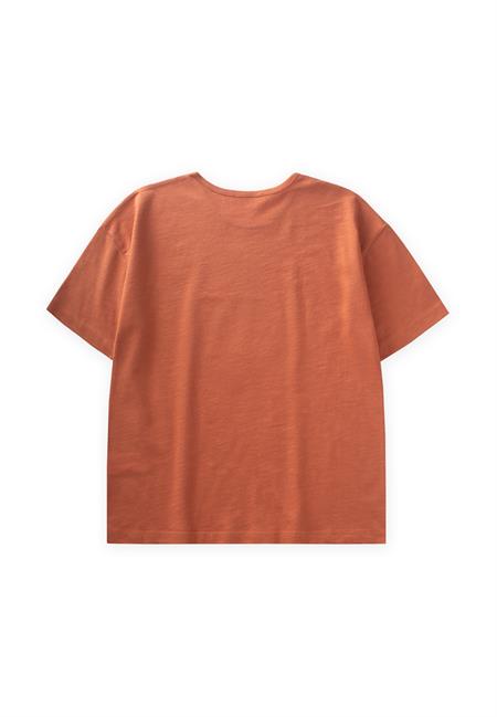 İbiza Baskılı T-Shırt 8-12 Yaş ORANJ