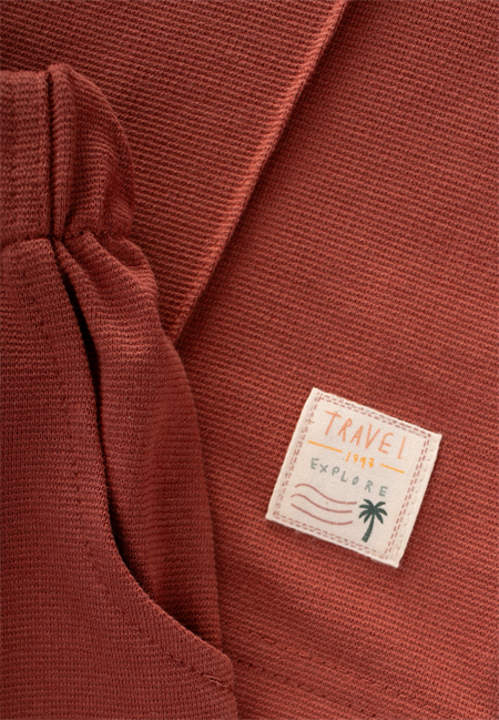 V Yakalı Kapri Takım 2-7 Yaş Kiremit