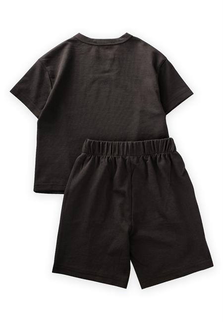 V Yakalı Kapri Takım 2-7 Yaş Antrasit