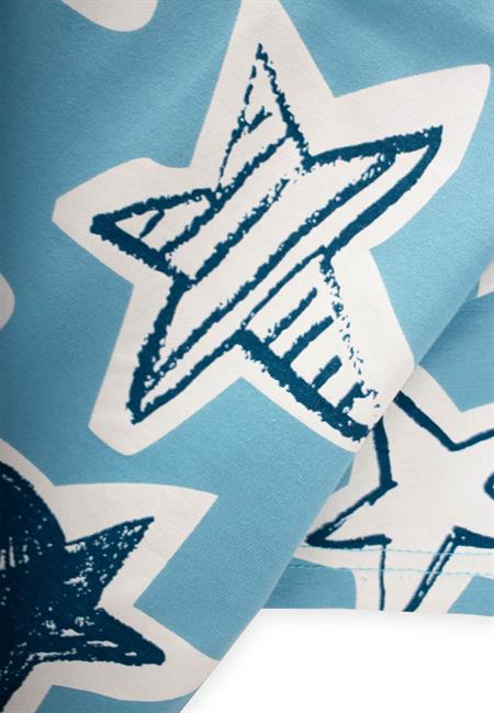 Desenli Basic Kaprili Takım 2-10 Yaş Turkuaz