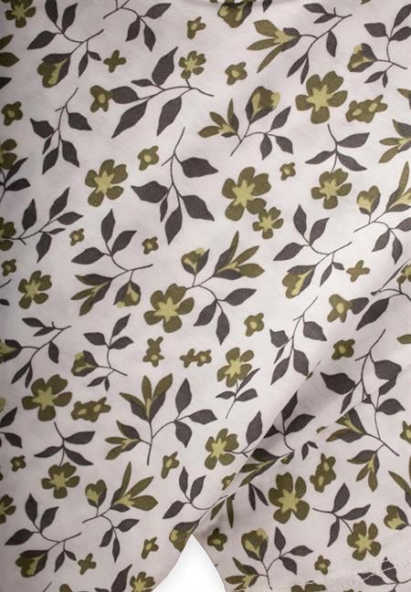 Desenli T-Shırt Takım 1-7 Yaş Ekru