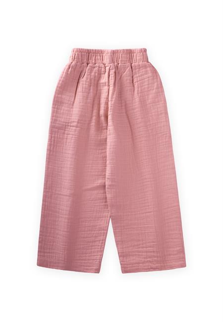 Organik Müslin Pantolon 2-10 Yaş Yavruağzı