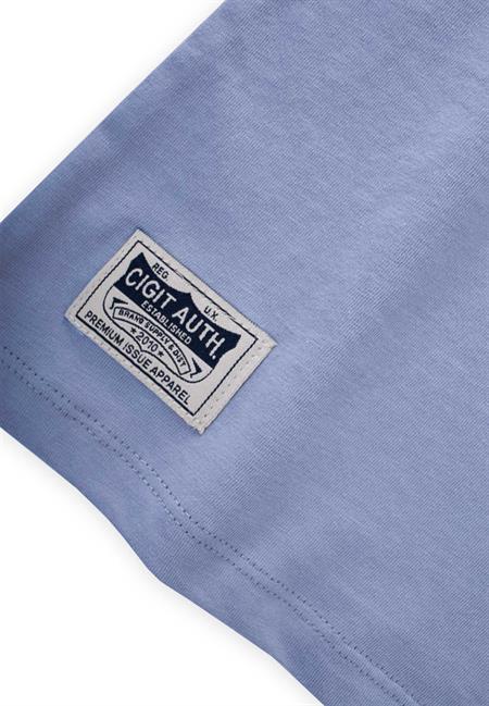 Sıfır Kol T-Shırt 2-7 Yaş Mavi