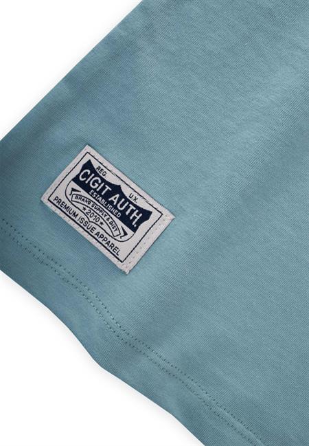 Sıfır Kol T-Shırt 2-7 Yaş Turkuaz