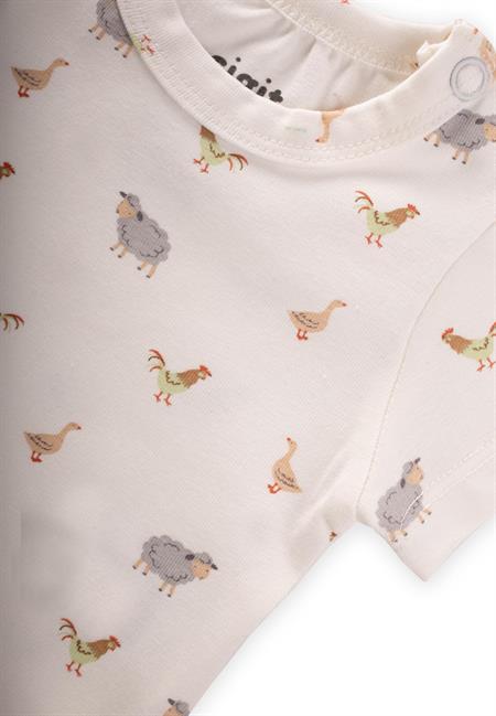 Zıbın 0-3 Yaş Hayvan Baskılı