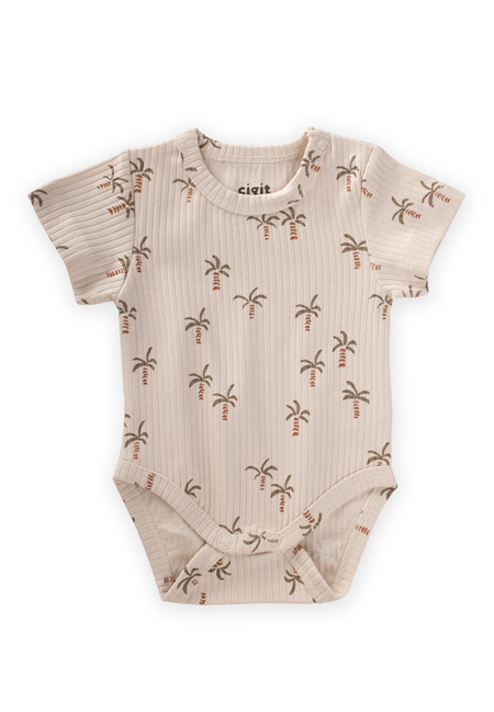 Zıbın 0-3 Yaş Palmiye Desen