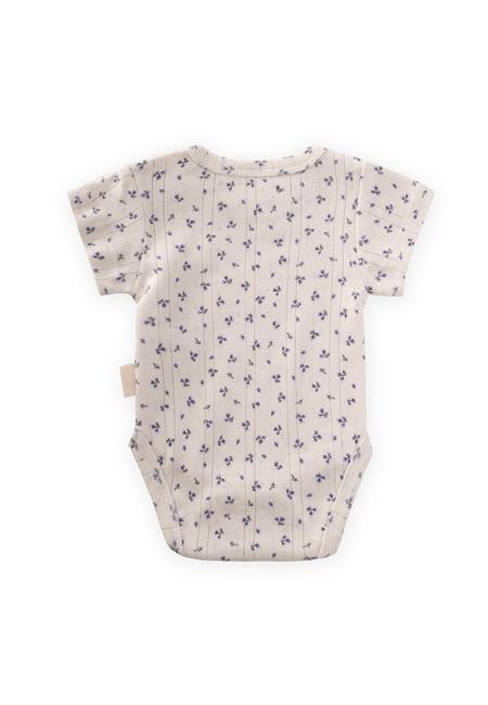 Zıbın 0-3 Yaş Mavi Çiçek Desen