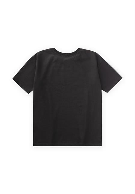 T-Shırt 8-14 Yaş Siyah