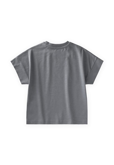 T-Shirt 2-12 Yaş O GRİ