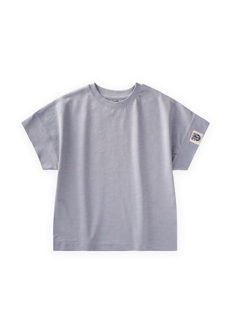 T-Shirt 2-12 Yaş Pastel Mavi