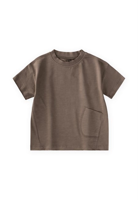 T-Shirt 1-8 Yaş Vizon