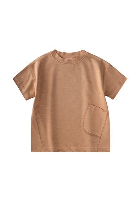 T-Shirt 1-8 Yaş Camel