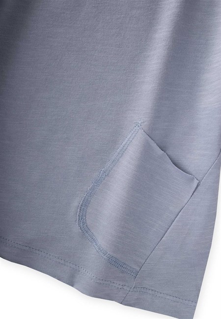 T-Shirt 1-8 Yaş Pastel Mavi