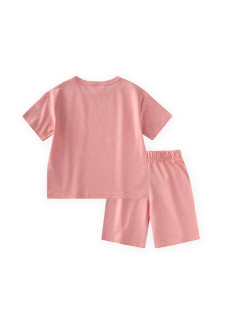 Basic Kapri Takım 1-5 Yaş Pembe