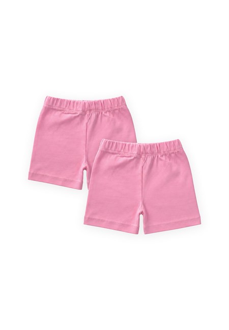 İkili Kız Boxer 2-11 Yaş Şeker Pembe
