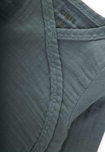 Organik Hastane Çıkışı Bebek Takımı 0-3 Ay Haki Yeşil