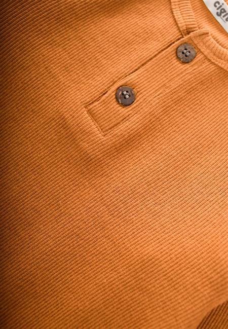 Reglan Kol Patlı Erkek Basıc Takım 1-8 Yaş Turuncu