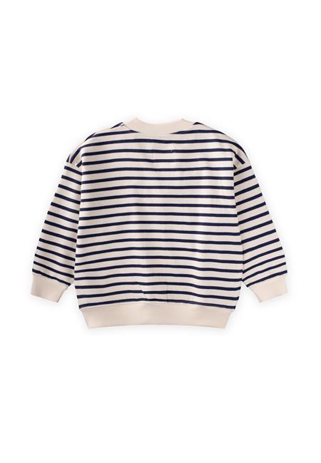 Çizgili Hırka 2-10 Yaş Lacivert