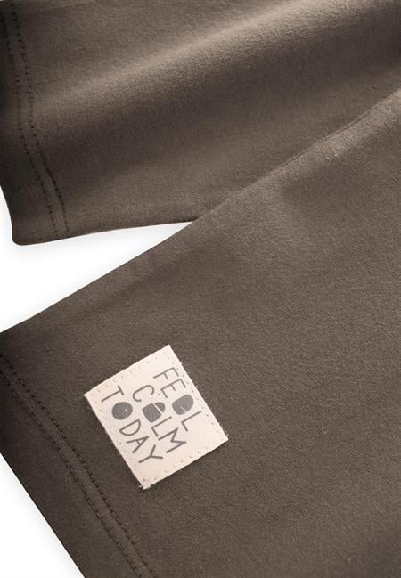 Etiket Detaylı Mevsimlik T-Shırt 2-10 Yaş Bakır