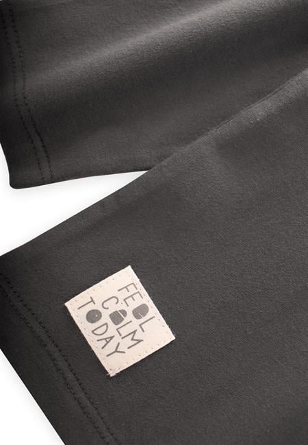 Etiket Detaylı Mevsimlik T-Shırt 2-10 Yaş Haki Yeşil