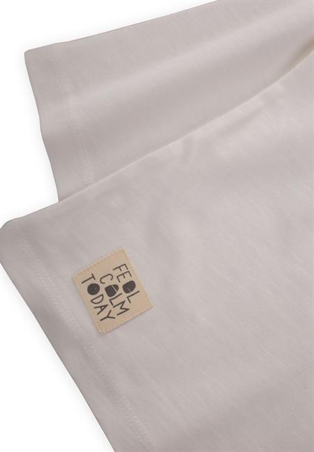 Etiket Detaylı Mevsimlik T-Shırt 2-10 Yaş KIRIK BEYAZ