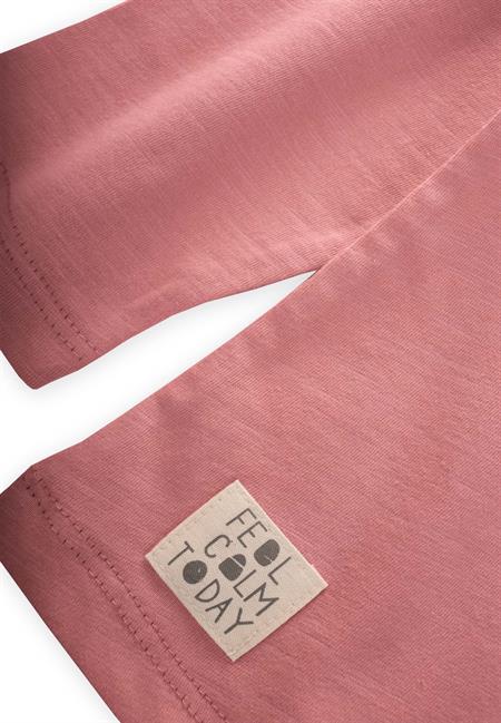 Etiket Detaylı Mevsimlik T-Shırt 2-10 Yaş K PEMBE