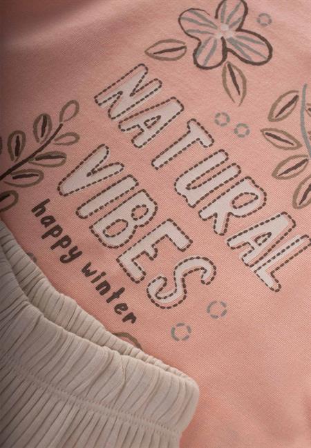 Naturel Vıbes Baskılı Mevsimlik Takım 1-8 Yaş YavruAğzı