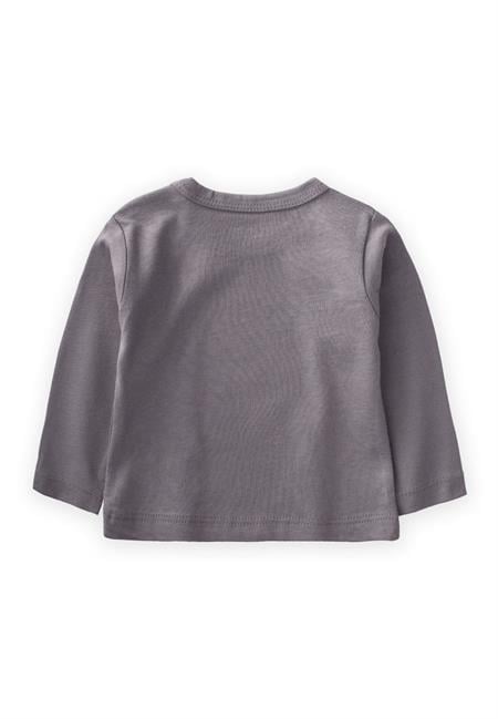 Baskılı Mevsimlik T-Shırt 0-4 Yaş GRİ