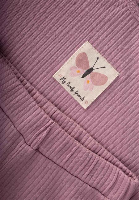 Etiket Detaylı Mevsimlik Kız Takım 1-10 Yaş Leylak