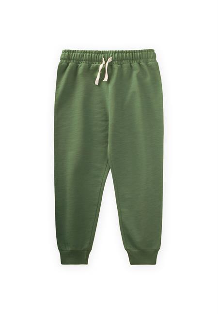 Mevsimlik Basic Eşofman 2-10 Yaş Yağ Yeşili