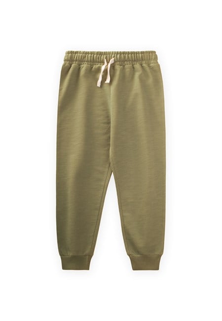 Mevsimlik Basic Eşofman 2-10 Yaş OLİVE