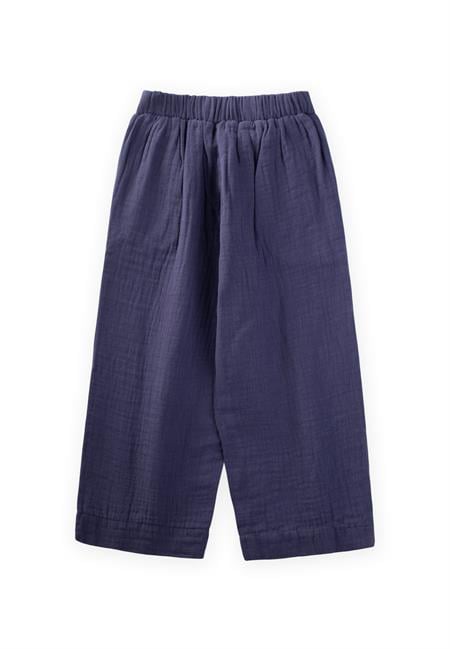 Organik Müslin Pantolon 2-8 Yaş Lacivert
