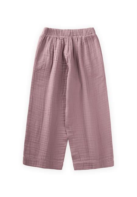 Organik Müslin Pantolon 2-8 Yaş Leylak