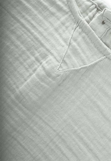 Organik Üçgen Parçalı Mevsimlik Sweatshırt 2-10 Yaş Su Yeşili