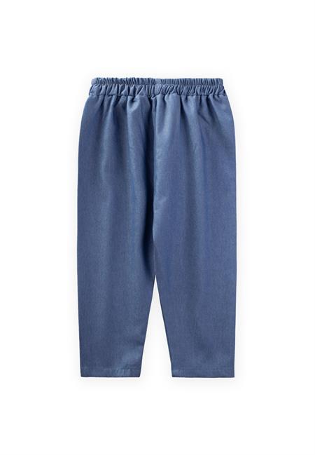 Cep Detaylı Pantolon 2-8 Yaş MAVİ