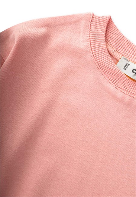 Mevsimlik Basic T-Shırt 2-10 Yaş Ş PEMBE