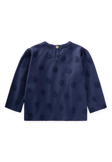 Süzene Güneş Desenli Sweatshirt 1-8 Yaş Lacivert