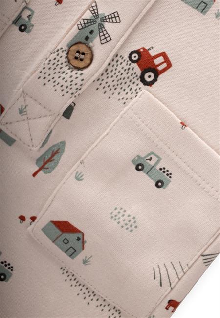 Baskılı Tulum 0-3 Yaş BEJ